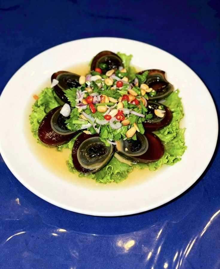 Spicy Century Egg Salad